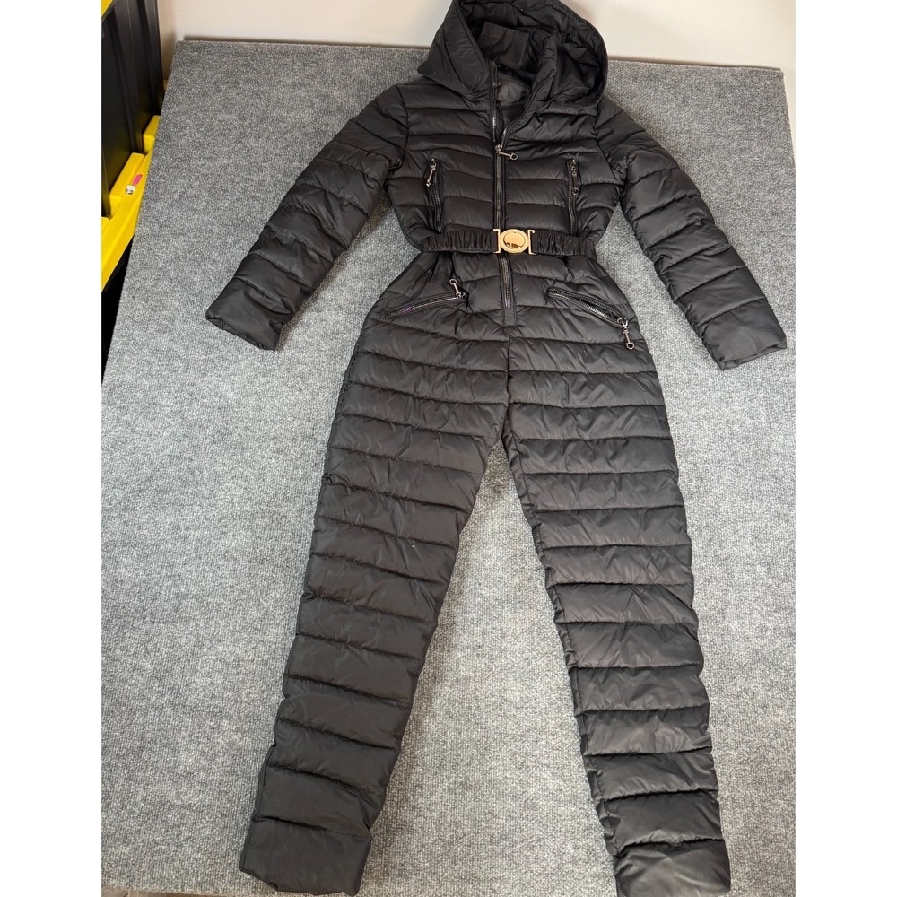 Womens Winter Jumpsuit Waterproof Ski Snow Suit Outdoor Sport Overall sz XL - Picture 2 of 12